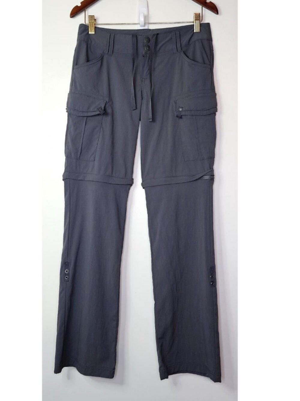 Prana Sage 3-in-1 Convertible Cargo Hiking Pant Unzip to Shorts Roll Up Capri 2